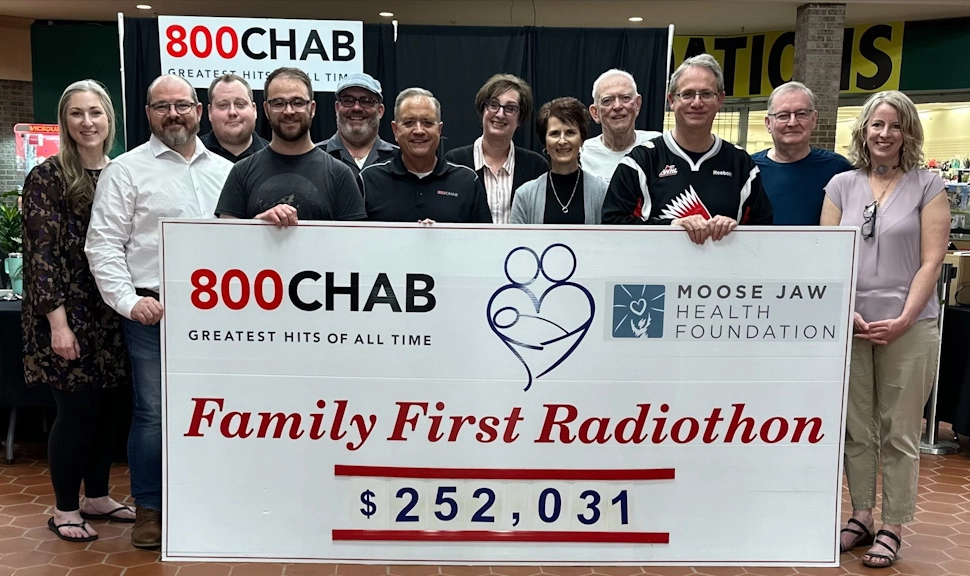 800 CHAB Family First Radiothon wraps up with $252,031 total