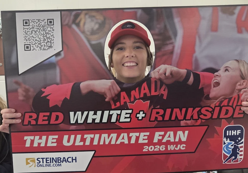 Local winner gears up for rinkside seats at the World Juniors